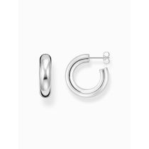 Thomas Sabo CR635-001-21 Orecchini a cerchio in argento Chunky 22 mm Donna