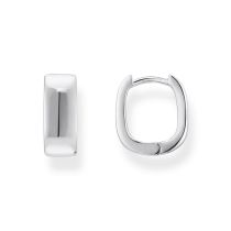 Thomas Sabo CR743-001-21 Bold - Orecchini a cerchio in argento, misura donna 13,4 mm