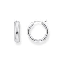 Thomas Sabo CR746-001-21 Bold - Orecchini a cerchio in argento 19,5 mm Donna