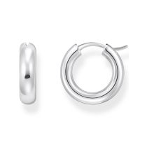 Thomas Sabo CR747-001-21 Bold - Orecchini a cerchio in argento 16,2 mm da donna