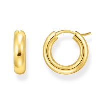 Thomas Sabo CR747-413-39 Bold - Orecchini a cerchio grosso placcati oro da 16,2 mm da donna
