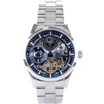 Carl von Zeyten CVZ0063BLMS Freiburg Automatico Orologio Uomo Dual Time 44mm