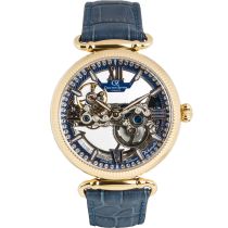 Carl von Zeyten CVZ0083GBLS Damenuhr Häusern Automatik Limited Edition 42mm 3ATM 