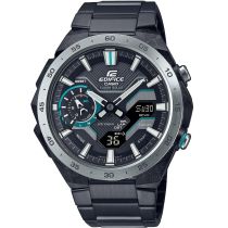 Casio ECB-2200DD-1AEF Edifice Solare Orologio Uomo 48mm 10ATM