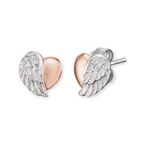 Engelsrufer Orecchini a perno Ali del cuore ERE-LILHEARTWING-BI