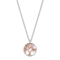 Engelsrufer ERN-LILTREE-BICOR Tree of Life Collare da donna 40cm, regolabile