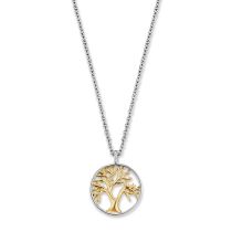 Engelsrufer ERN-LILTREE-BIG Tree of Life Collare da donna 40cm, regolabile
