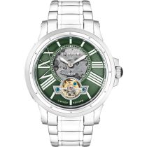 Thomas Earnshaw ES-8244-33 Bertha Open Heart Skeleton Orologio Uomo 42mm