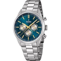 Festina F16820/C Timeless Cronografo Orologio Uomo 44mm 5ATM