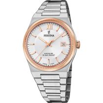 Festina F20036/1 Orologi Uomo Swiss Made Rivé 40mm 10ATM 