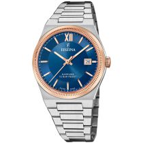Festina F20036/2 Orologi Uomo Swiss Made Rivé 40mm 10ATM 