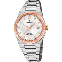 Festina F20037/1 Orologi Donna Swiss Made Rivé 35mm 10ATM 