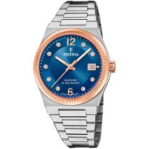 Festina F20037/2 Orologi Donna Swiss Made Rivé 35mm 10ATM 