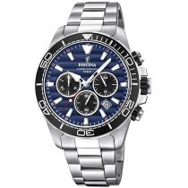 Festina F20361/3 Prestige Cronografo Orologio Uomo 44mm 10ATM