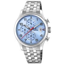 Festina F20374/5 Timeless Cronografo Orologio Uomo 41mm 10ATM