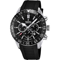 Festina F20515/2 Cronografo Ceramica Orologio Uomo 44mm 10ATM