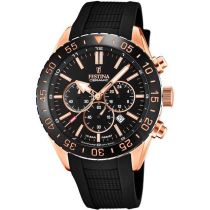Festina F20516/2 Cronografo Ceramica Orologio Uomo 44mm 10ATM
