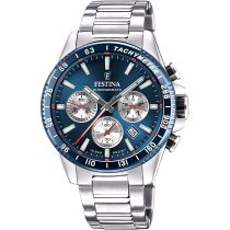 Festina F20560/2 Timeless Cronografo Orologio Uomo 45mm 10ATM