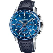 Festina F20561/3 Timeless Cronografo Orologio Uomo 45mm 10ATM