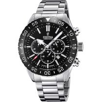 Festina F20575/3 Cronografo Ceramica Orologio Uomo 44 mm