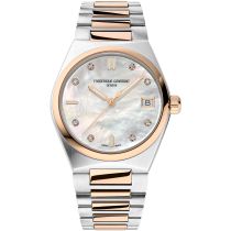 Frederique Constant FC-240MPWD2NH22B Orologio Donna Highlife Ladies Quartz 8 Diamantes Set 31mm 5ATM 