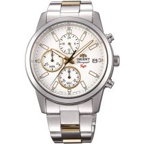 Orient FKU00001W0 Cronografo Orologio Uomo 42mm 5ATM