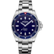 Rotary GB05136/05 Henley Automatico Orologio Uomo 42mm 10ATM