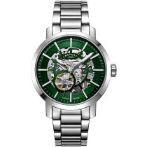 Rotary GB05350/24 Greenwich Automatico Orologio Uomo 42mm 5ATM