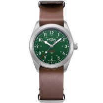 Rotary GS05535/56 Orologio Da Uomo RW 1895 Field 37mm 10ATM