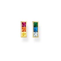 Thomas Sabo Orecchini a perno stone Arcobaleno H2250-996-7