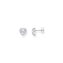 Thomas Sabo H2305-051-14 Orecchini a cerchio in argento a forma di cuore 9,0 mm da donna