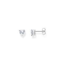 Thomas Sabo H2306-051-14 Orecchino d'argento con pietra bianca a forma di cuore 7,0 mm da donna