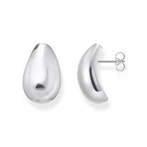 Thomas Sabo H2308-001-21 Bold - Orecchini a goccia argentati da donna 21,5 mm