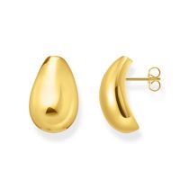 Thomas Sabo H2308-413-39 Bold - Orecchini a goccia placcati oro da donna 21,5 mm