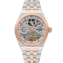 Ingersoll I12906 The Broadway Dual Time Orologio Automatico Orologio Uomo 43mm 5ATM