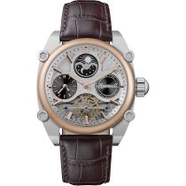 Ingersoll I15401 Orologio Uomo Varsity Doppio Tempo Automatico 45mm 5ATM