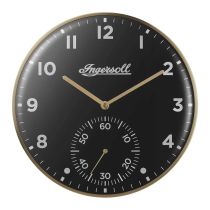 Ingersoll IC003GB Orologio da parete con piccoli secondi in stile retrò 30 cm