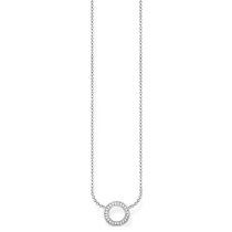 Thomas Sabo Collana KE1650-051-14-L45v 45cm con Ciondolo Cerchio piccolo