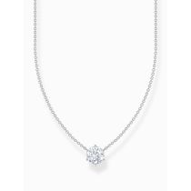 Thomas Sabo KE2210-051-14-L45V Collana in argento con ciondolo in zirconi bianchi da donna