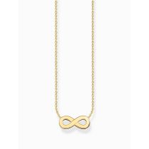 Thomas Sabo KE2221-413-39-L45V Collana placcata oro con ciondolo a forma di infinito da donna