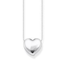 Thomas Sabo KE2276-001-21-L45V Bold - Catena in argento con ciondolo a forma di cuore 40-45 cm da donna