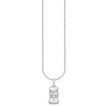 Thomas Sabo KE2325-001-21-L50V Collana con Haribo Orso d'Oro Ciondolo Placcato In Oro Donna