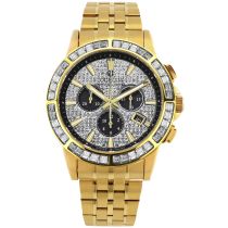 Louis XVI XLXVI1130 Orologio Da Uomo Majesté Iced Out Baguette 43mm 5ATM