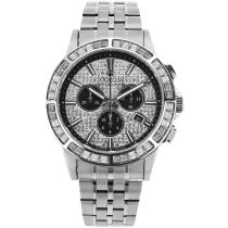 Louis XVI XLXVI1131 Orologio Da Uomo Majesté Iced Out Baguette 43mm 5ATM