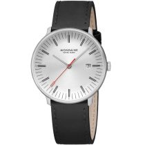 Mondaine MLE.41210.LBV Orologio Uomo Doppio 41mm 5ATM 