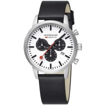 Mondaine MSD.41410.LBV Orologio Uomo SBB Neo Cronografo 41mm 5ATM
