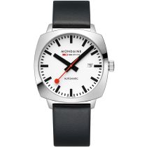 Mondaine MSL.3961B.LBV Orologio Uomo Cushion Automatico 39mm 10ATM