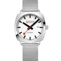 Mondaine MSL.3961B.SM Orologio Uomo Cushion Automatico 39mm 10ATM