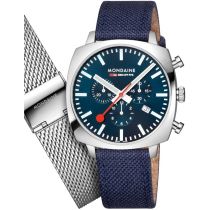Mondaine MSL.41440.LD.SET Orologio Da Uomo Grand Cushion Set 41mm 5ATM