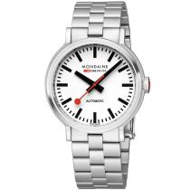 Mondaine MST.4161B.SJ Orologio Da Uomo SBB Original Automatico 41mm 3ATM